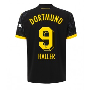 Maillot de foot Borussia Dortmund Sebastien Haller #9 Extérieur 2023-24 Manches Courte